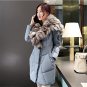 Winter Jacket Women Big Raccoon Fur Collar 2016 women coat new winter down cotton thick warm pockets