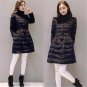 New Winter Jackets And Coats Women Slim Gold velvet Down Cotton Coat Parka thick Warm Winter Down Ja