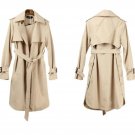 Autumn Winter 2017 Woman Jacket Long Loose Casual Coat Hot Ladies Large Size Loose Khaki Coat Coat -