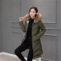 Women Winter Jacket Coat 2016 New Big Raccoon Fur Collar Warm Thick Cotton Full Sleeve Pockets Pashi