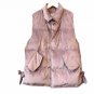 Winter Vest 2017 Women Korean Big Bow Cotton Padded Pockets Sleevless Down Quilted Velvet Vest Jacke