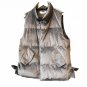 Winter Vest 2017 Women Korean Big Bow Cotton Padded Pockets Sleevless Down Quilted Velvet Vest Jacke