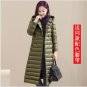 free Shipping woman The 2017 winter velvet jacket women\'s lightweight slim models in the long hoode