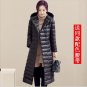 free Shipping woman The 2017 winter velvet jacket women\'s lightweight slim models in the long hoode