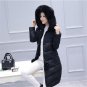 Women Jacket 2016 Winter Women coat Big Fur Collar Thick Cotton Full Sleeve Zipper Pockets Casual Sl