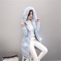 Women Jacket 2016 Winter Women coat Big Fur Collar Thick Cotton Full Sleeve Zipper Pockets Casual Sl