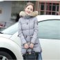 winter 2016 women coat cotton thick warm full sleeve button zippers pockets down fashion slim coat