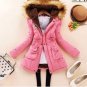Jacket 2016 new warm winter plus velvet cotton Jackets coats fashion cotton jacket big yards long se