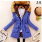 Jacket 2016 new warm winter plus velvet cotton Jackets coats fashion cotton jacket big yards long se
