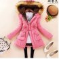 Jacket 2016 new warm winter plus velvet cotton Jackets coats fashion cotton jacket big yards long se