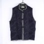 Autumn and Winter The New National Wind Sleeveless Jacquard Cotton and Velvet Buckle Vest Short Vest