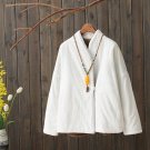 Winter Arts Fanmian Plus Velvet Thicker Short Paragraph Cotton Warm National Wind Cotton Short Jacke