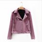New Velvet Coat Women Autumn Winter Casual Fit Slim Warm Soft Coats Female Zipper Fashion Solid Colo