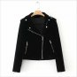 New Velvet Coat Women Autumn Winter Casual Fit Slim Warm Soft Coats Female Zipper Fashion Solid Colo