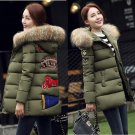 New 2016 Winter Women Coats Big Raccoon Fur Collar Hooded parkas Outerwear Feathers Female down fash