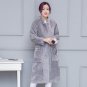 MUMUZI 2017 Europe stand collor New winter sheep wool fur velvet coat long lambs wool outwear therma