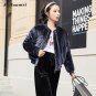 Punk winter coat women velvet coats Luxury warm streetwear jacket long sleeve overcoat zipper autumn