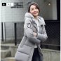 New 2016 Winter Coat Women Outerwear Coats Female Jacket parka thick full sleeve button pockets warm