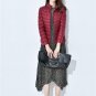 Women Winter Down Jacket Coat Chic Elegant Casual Outwear Fashion Ultra-light Solid Color Parkas 90%