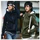 woman Jacket Coat Autumn And Winter  Clothing Velvet Thickening Pullover with A Long-sleeve Sweatshi