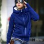 woman Jacket Coat Autumn And Winter Clothing Velvet Thickening Pullover with A Long-sleeve Sweatshi