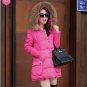 Winter Jackets Women 2016 New Real Large Raccoon Fur Collar full Sleeve Button Fashion Feathers Warm