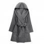 2016 New Winter Women Wool Coat Long Sleeve Two Sides Wear Belted Loose Warm Woolen Jacket Hooded Ou