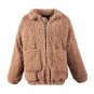 Winter Luxury Fox Fur Coat Long Sleeve Womens Fur Jacket Thick Warm Faux Fur Long Coat Wool Cashmere
