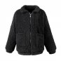 Winter Luxury Fox Fur Coat Long Sleeve Womens Fur Jacket Thick Warm Faux Fur Long Coat Wool Cashmere