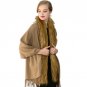 Hot Vintage Trend Women Winter Coat Imitation Wool Knitted Waistcoat Imitation Fox Fur Cape Fur Shaw