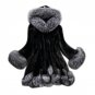 Plus Size 3XL Women Black Fluffy Faux Fur Coats Jackets White Fake Fur Coats Women Winter Warm Hairy