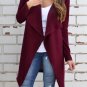 Open Stitch Knitted Long Jacket Women Winter Cardigan Coat Casual Autumn Female Warm Knitting Overco