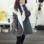 Women 2017 Autumn/winter Warm Thicken Women Wool Blends Coat Long Loose Casual Hooded Imitation Lamb