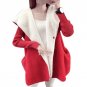 Women 2017 Autumn/winter Warm Thicken Women Wool Blends Coat Long Loose Casual Hooded Imitation Lamb