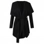 Winter Wool Blends Coat Women Woolen Ruffle Outerwear Female Jacket Trench Oversize Warm Outwear Coa