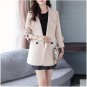 Autumn Elegant Women Winter Coat Double Breasted Wool Coat Women Slim Womens Coats 2017 Office Lady 