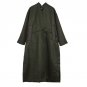 new autumn winter V-collar long sleeve solid color black loose big size long warm coat women fashio