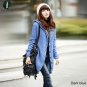 Winter Elegant Hooded Wool Cardigangs Casual Long Sleeve Cashmere Knitting Outerwear Warm Women Autu