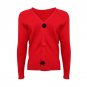 New Design Women England Preppy Style V Neck Cardigan Coat Winter Autumn Knit Wool Sweater Drop Ship