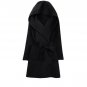Uwback Women Coat Woolen Coat Long for Women Autumn Winter Warm Trench Coat Camel Mujer Belted Coat
