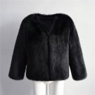 Elegant Faux Fox Fur Coat Women Casual Winter Warm Jackets Outerwear Female Hair Overcoat Streetwear