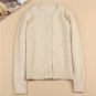 Cashmere Thick Autumn Winter Woman Sweater Coat Tops Fashion Knitted Long Sleeve Solid Loose Casual