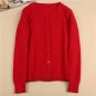 Cashmere Thick Autumn Winter Woman Sweater Coat Tops Fashion Knitted Long Sleeve Solid Loose Casual