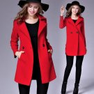 new fashion woolen casual autumn winter female wool coat 2017 women outerwear