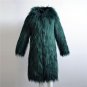 Eastdamo Elegant Faux Fur Coat Women Fluffy Warm Long Winter Coats Long Sleeve Female Outerwear Long