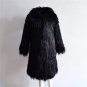 Eastdamo Elegant Faux Fur Coat Women Fluffy Warm Long Winter Coats Long Sleeve Female Outerwear Long