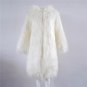 Eastdamo Elegant Faux Fur Coat Women Fluffy Warm Long Winter Coats Long Sleeve Female Outerwear Long