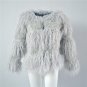 Womens Short Faux Fox Fur Jackets Coat Female Outerwear Long Sleeve Hairy Overcoat Autumn Winter Jac