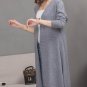 2017 Open Stitch Women Wool Sweater Slim Lady Winter Long Knitted Cardigans Tops Brand Big Size Casu