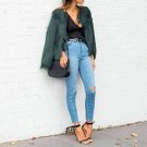Women Winter Faux Fur Coats Jackets Pink Black Fur Coat Jackets Women Thicken Warm Fake Fur Outerwea